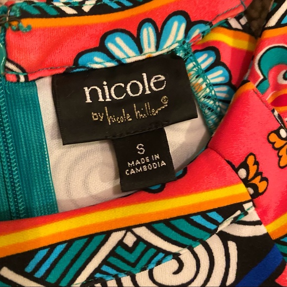 NICOLE BY NICOLE MILLER DRESS SZ S - Picture 14 of 15